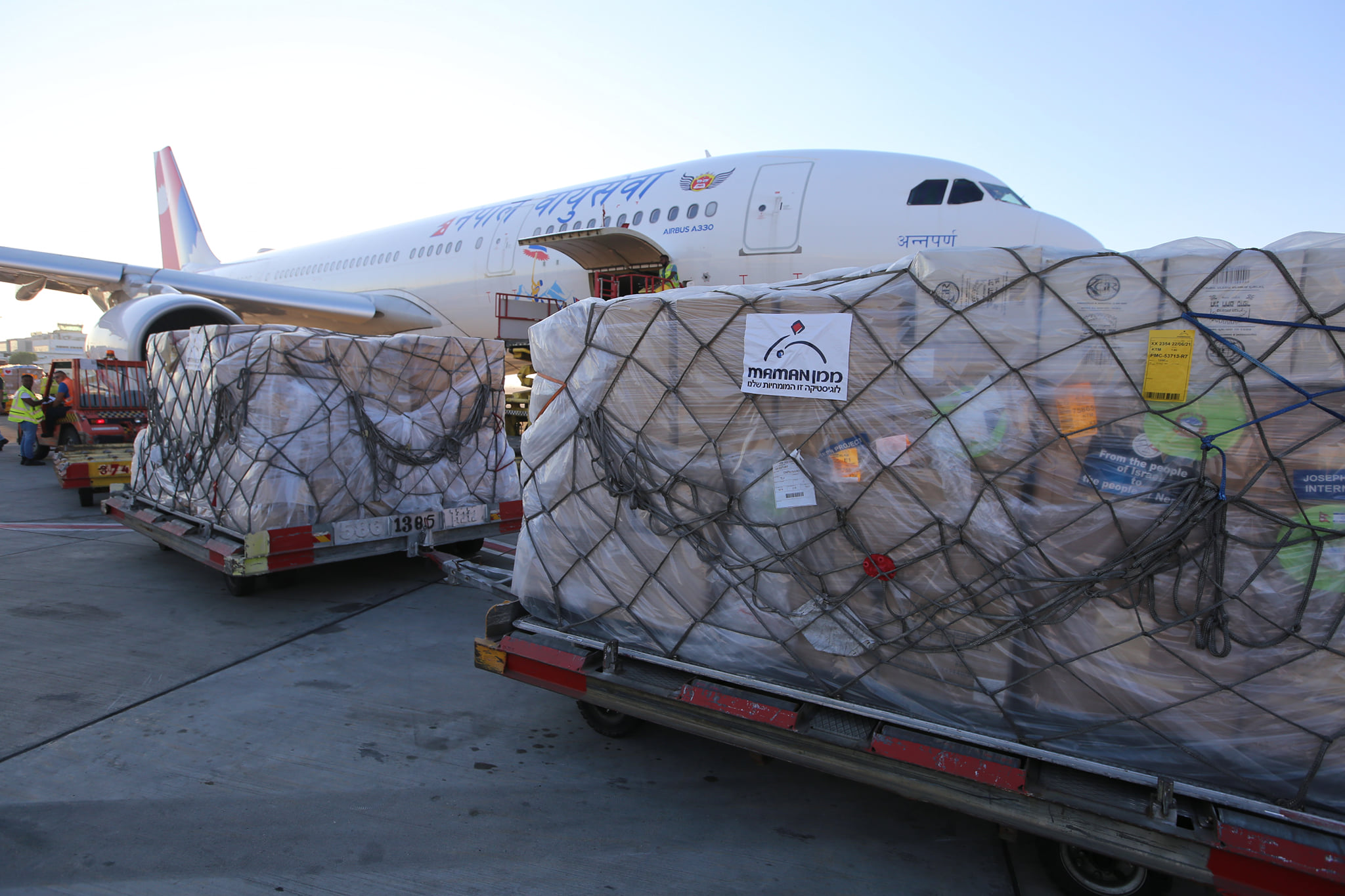 Cargo from Israel_COVID Donation